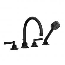 Rohl MB06D4LMMB - Graceline® 4-Hole Deck Mount Tub Filler