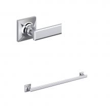 Rohl AP25WTB24APC - Apothecary™ 24'' Towel Bar