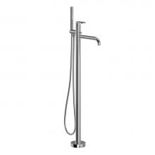 Rohl MI05F1GQAPC - Miscelo™ Single Hole Floor Mount Tub Filler Trim