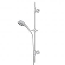 Rohl D19000/3APC - Handshower Set With 38'' Slide Bar and 3-Function Handshower