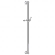 Rohl 1270APC - 36'' Grab Bar With Sliding Handshower Holder