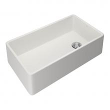 Rohl AL3620AF168 - Allia™ 36'' Fireclay Single Bowl Farmhouse Apron Front Kitchen Sink