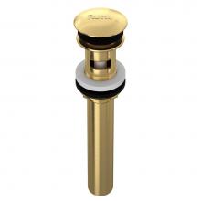 Rohl 5447SUB - Push Drain With Overflow