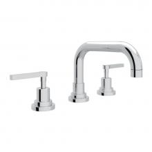 Rohl A2218LMAPC-2 - Lombardia® Widespread Lavatory Faucet With U-Spout