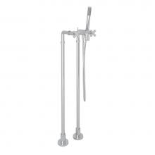 Rohl AKIT2202NXMAPC - Lombardia® Floor Mount Tub Filler