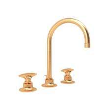 Rohl MB2019DMSG-2 - Graceline® Widespread Lavatory Faucet With C-Spout