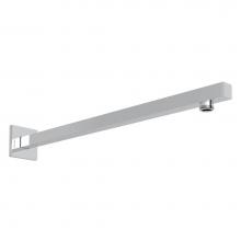 Rohl 1410/16APC - 17'' Reach Wall Mount Shower Arm With Square Escutcheon