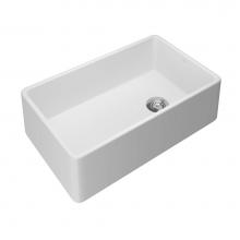 Rohl AL3220AF100 - Allia™ 32'' Fireclay Single Bowl Farmhouse Apron Front Kitchen Sink