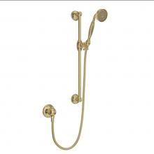 Rohl 1301ESUB - Handshower Set With 22'' Slide Bar and Single Function Handshower