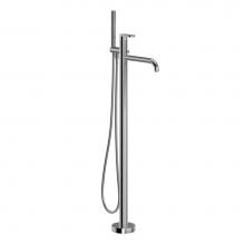 Rohl MI05F1WBAPC - Miscelo™ Single Hole Floor Mount Tub Filler Trim