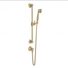 Rohl 1330SUB - Handshower Set With 24'' Slide Bar and Single Function Handshower