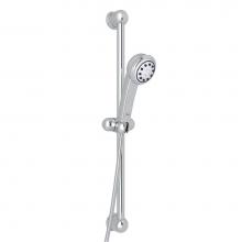 Rohl D800/1NAPC - Handshower Set With 28'' Slide Bar and 3-Function Handshower