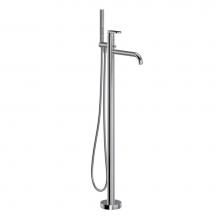 Rohl MI05F1NRAPC - Miscelo™ Single Hole Floor Mount Tub Filler Trim