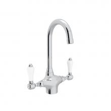 Rohl A1667LPAPC-2 - San Julio® Two Handle Bar/Food Prep Kitchen Faucet