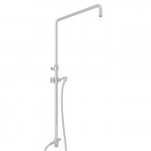 Rohl 1560APC - Riser With Diverter, Hose And Sliding Handshower Holder