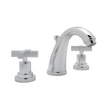 Rohl A1208XMAPC-2 - Lombardia® Widespread Lavatory Faucet With C-Spout