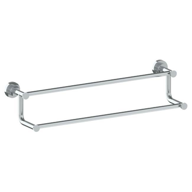 Wall Mounted Double Towel Bar, 24''