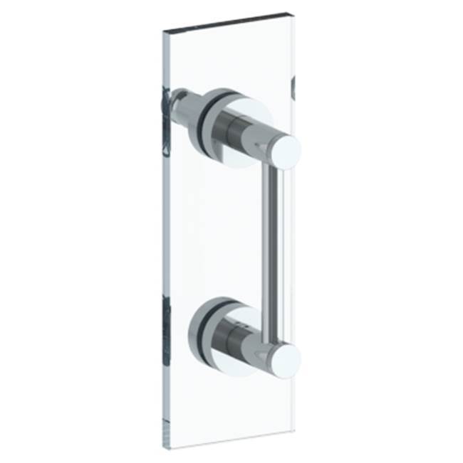 Sutton 18'' Shower Door Pull w/ Knob/ Glass Mount Towel Bar with Hook