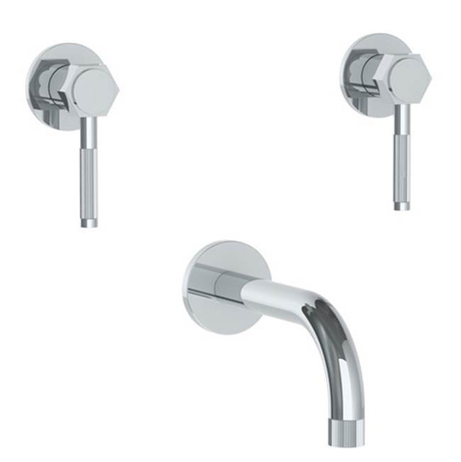 Wall Mounted 3 Hole Bath Set