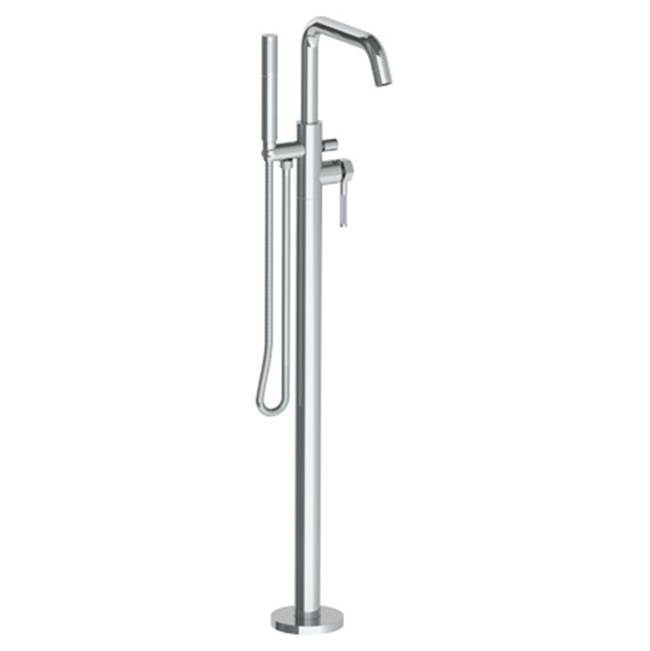 Single Hole Floor Standing Bath Set with Hand Shower