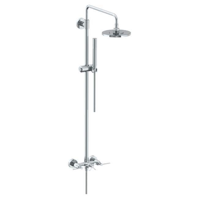 Wall Mounted Exposed Shower with Hand Shower