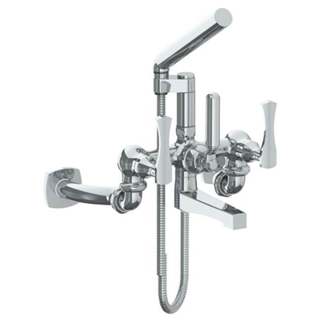 Wall Mounted Exposed Bath Set with Hand Shower