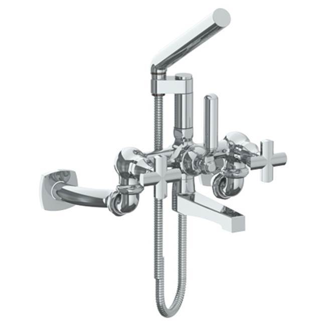 Wall Mounted Exposed Bath Set with Hand Shower