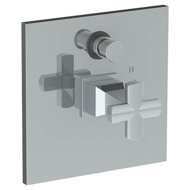 Wall Mounted Pressure Balance Shower Trim with Diverter, 7''