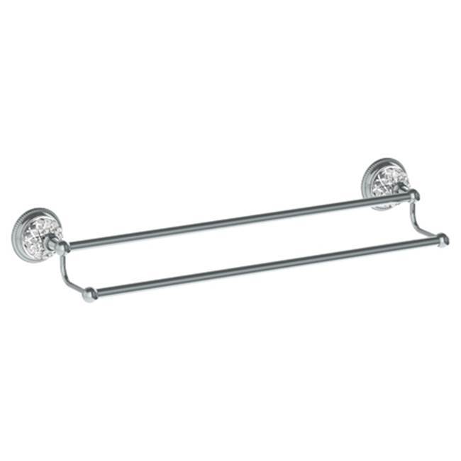 Wall Mounted Double Towel Bar, 24''