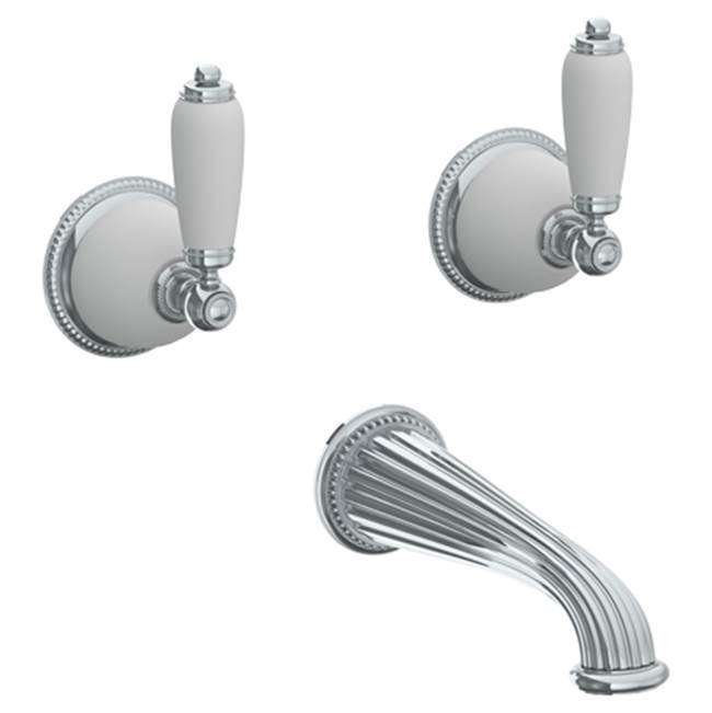 Wall Mounted 3 Hole Bath Set