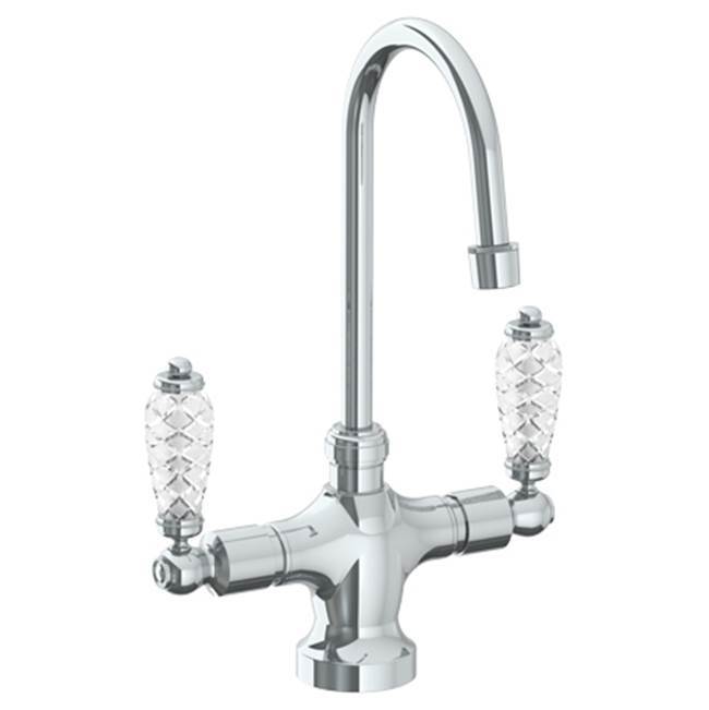 Deck Mounted 1 Hole Kitchen Faucet with 4 1/2'' spout