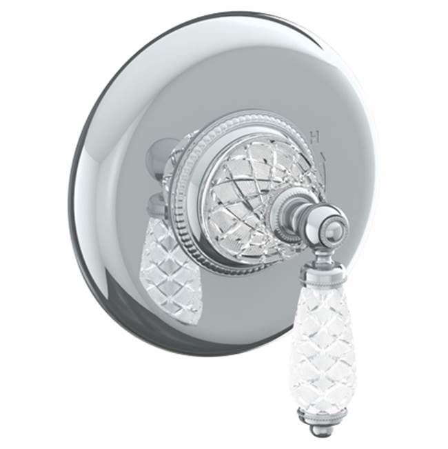 Wall Mounted Pressure Balance Shower Trim, 7'' dia.