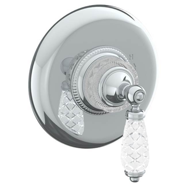 Wall Mounted Pressure Balance Shower Trim, 7'' dia.