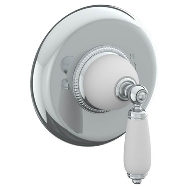 Wall Mounted Pressure Balance Shower Trim, 7'' dia.