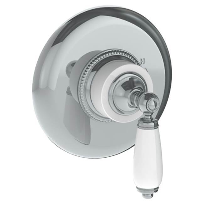 Wall Mounted Pressure Balance Shower Trim, 7'' dia.