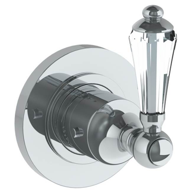 Wall Mounted Mini Thermostatic Shower Trim, 3 1/2'' dia.