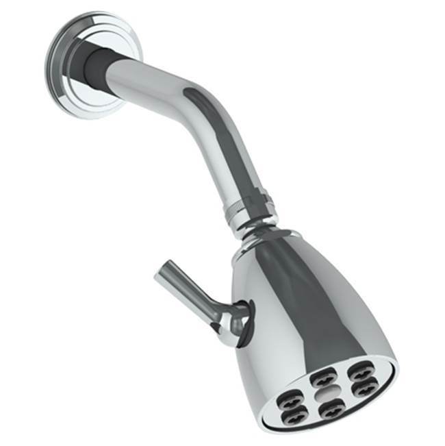 Wall Mounted Showerhead, 2 3/4''dia, with 7 1/2'' Arm and Flange