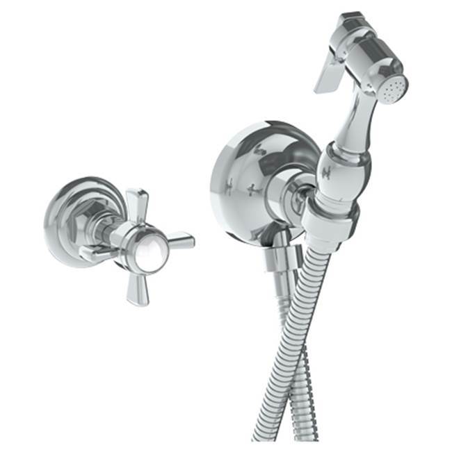 Wall Mounted Bidet Spray Set & Progressive Mixer with 49'' hose