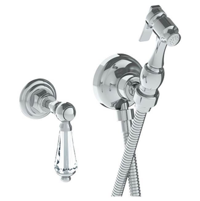 Wall Mounted Bidet Spray Set & Progressive Mixer with 49'' hose