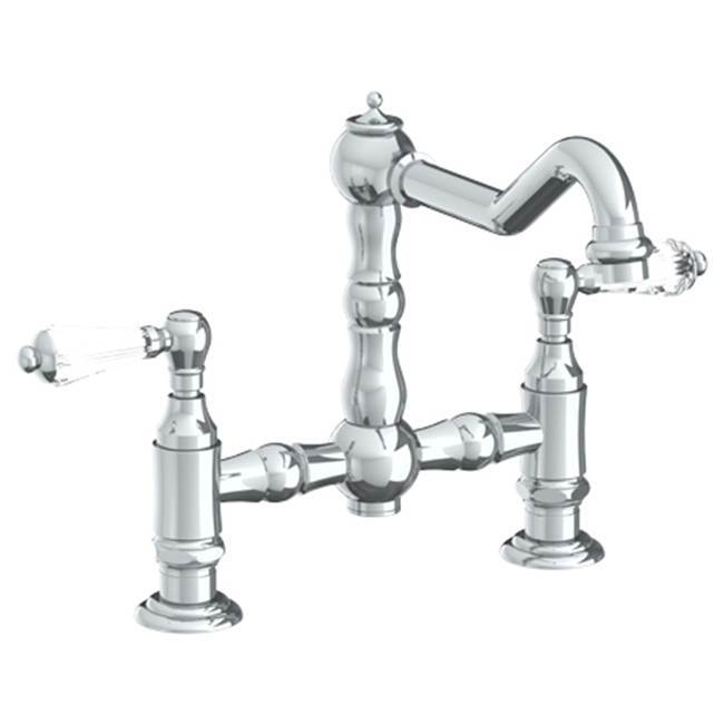 Deck Mounted Bridge Kitchen Faucet