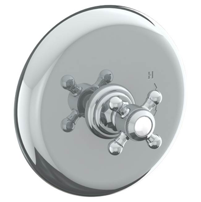 Wall Mounted Pressure Balance Shower Trim, 7'' dia.