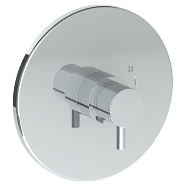 Wall Mounted Pressure Balance Shower Trim, 7'' dia.