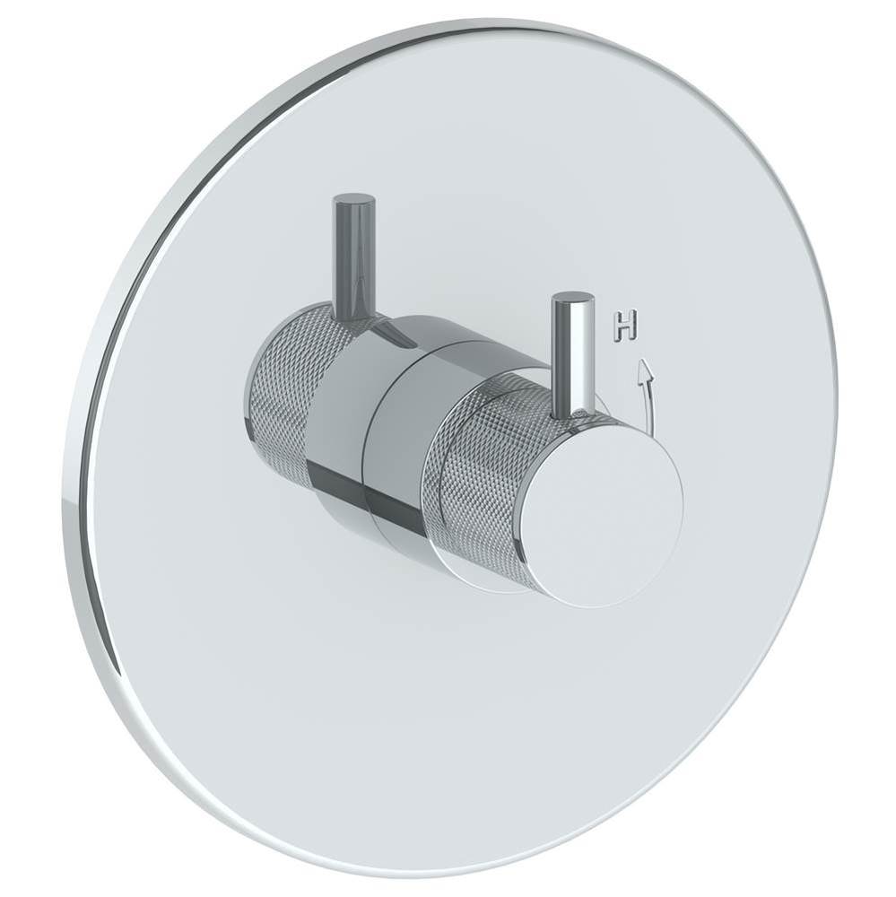 Wall Mounted Pressure Balance Shower Trim, 7'' dia.