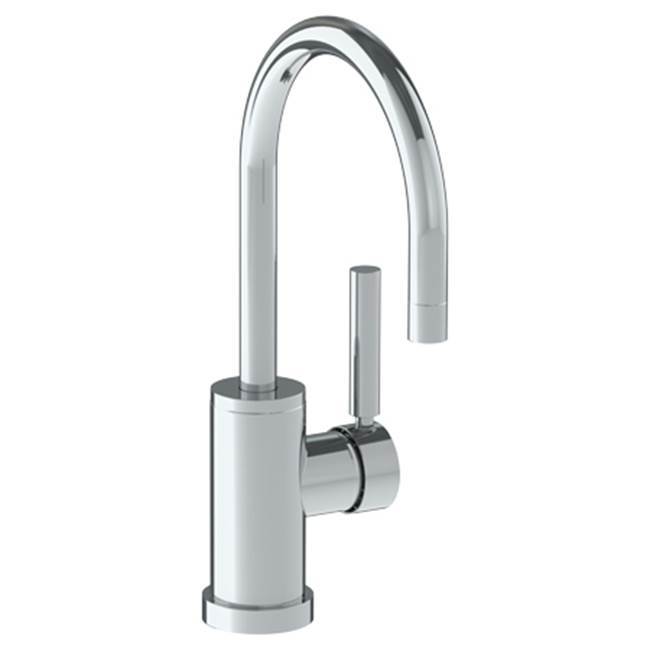 Deck Mounted 1 Hole Gooseneck Bar Faucet