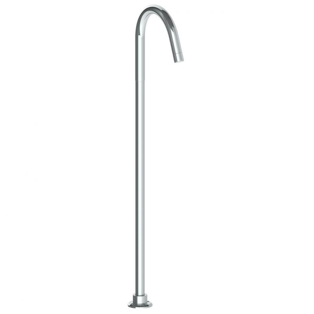 Floor Mounted Gooseneck Bath Spout