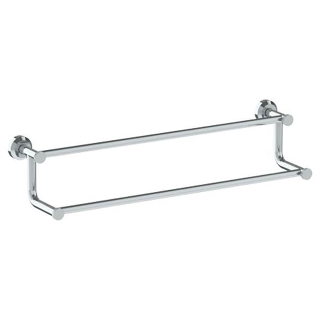 Wall Mounted Double Towel Bar, 24''