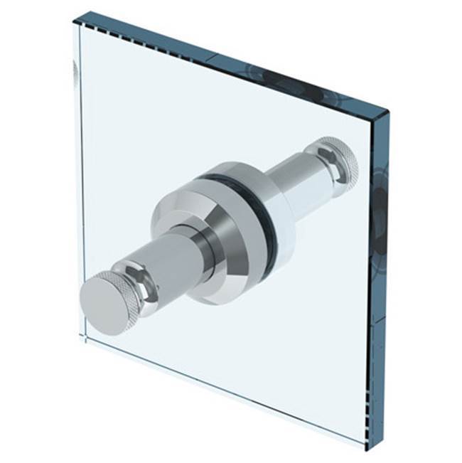 Urbane Double Shower Door Knob / Glass Mount Hook