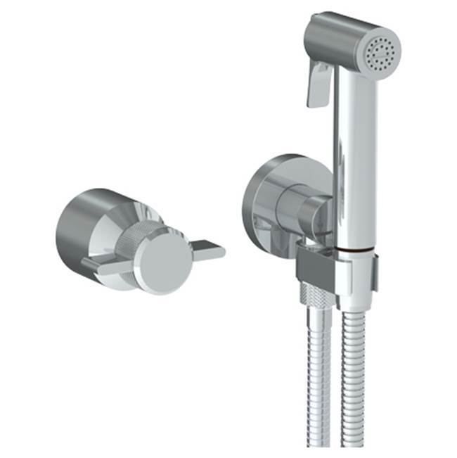 Wall Mounted Bidet Spray Set & Progressive Mixer with 49'' hose