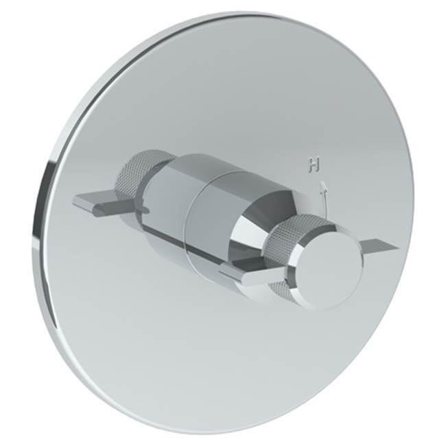 Wall Mounted Pressure Balance Shower Trim, 7'' dia.