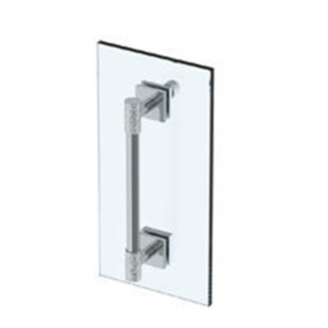 Sense 24'' Shower Door Pull  With Knob / Glass Mount Towel Bar with Hook